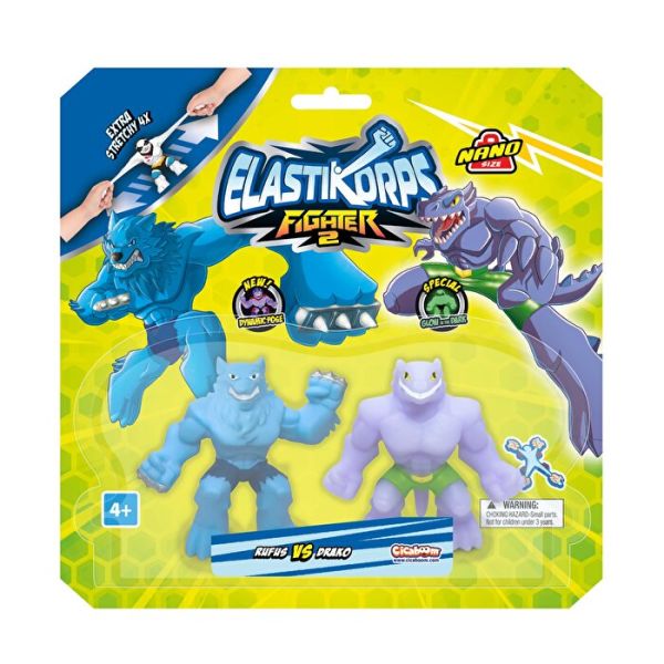 Fighters İkili Paket 7 cm Rufus Vs Drako