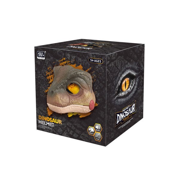 Sesli Velociraptor Maskesi