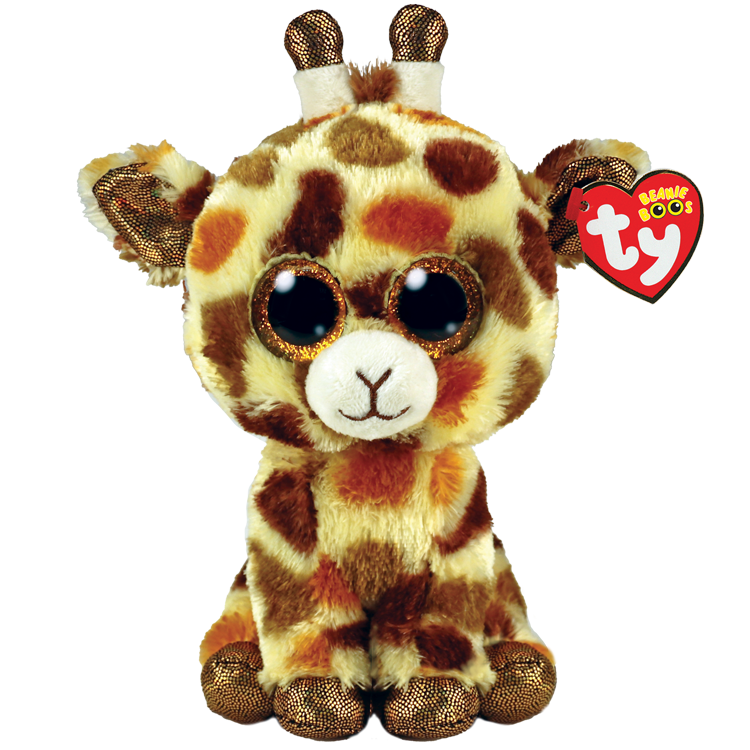 TY Beanie Boos Kahverengi Zürafa Stilts Peluş 15 cm.