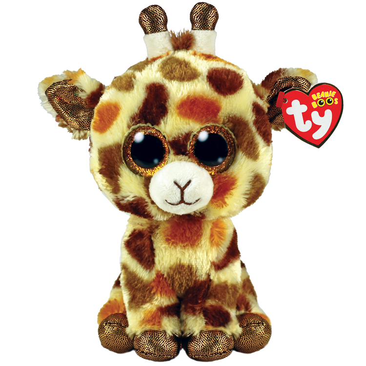 TY Beanie Boos Kahverengi Zürafa Stilts Peluş 15 cm.