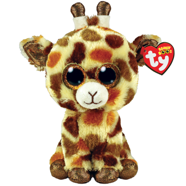 TY Beanie Boos Kahverengi Zürafa Stilts Peluş 15 cm.
