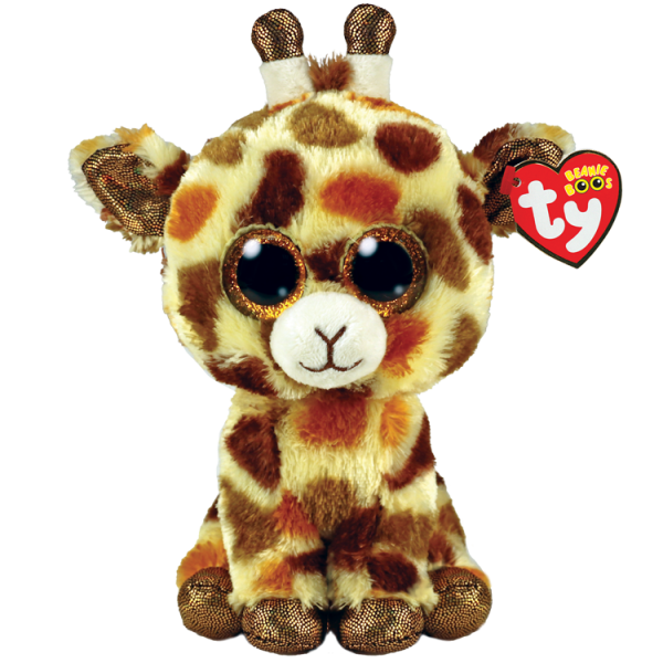 TY Beanie Boos Kahverengi Zürafa Stilts Peluş 15 cm.