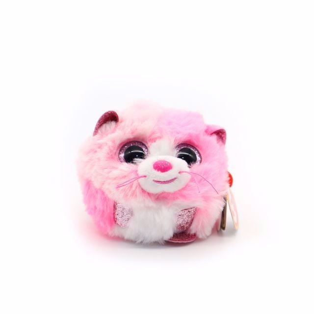 TY Puffies Tia Pembe Kedi 7 cm.
