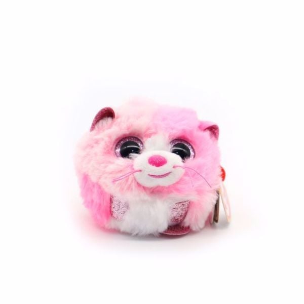 TY Puffies Tia Pembe Kedi 7 cm.
