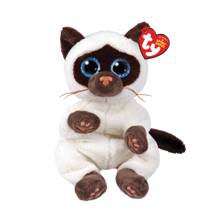 TY Beanie Babies Siyam Kedisi Miso Peluş 20 cm.