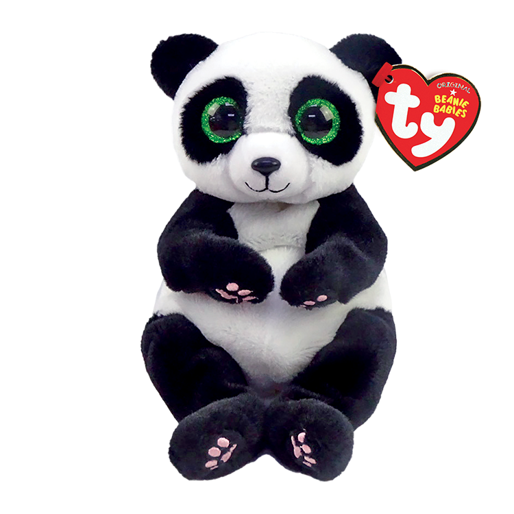 TY Beanie Babies Siyah Beyaz Panda Ying Peluş 20 cm.