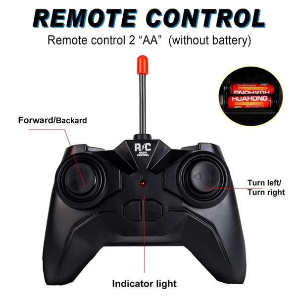 1:20 Uzaktan Kumandalı Full Fonksiyon LED Aydınlatmalı Fight Kamyonet