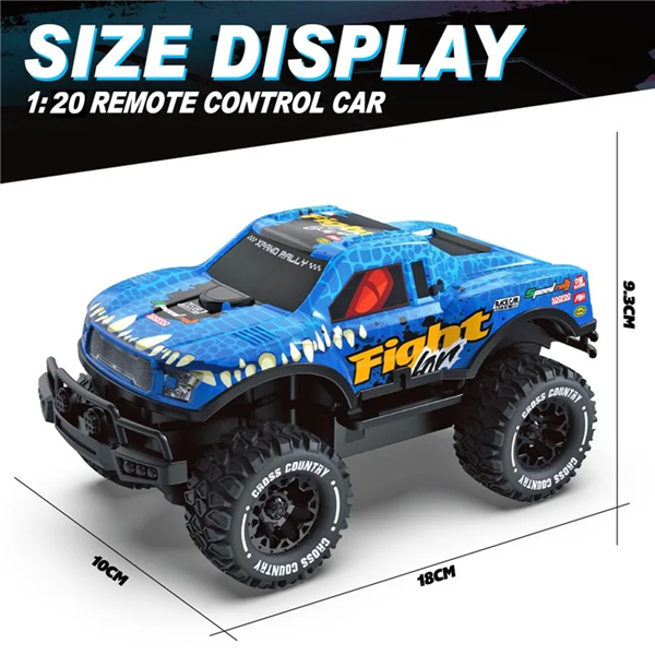 1:20 Uzaktan Kumandalı Full Fonksiyon LED Aydınlatmalı Fight Kamyonet