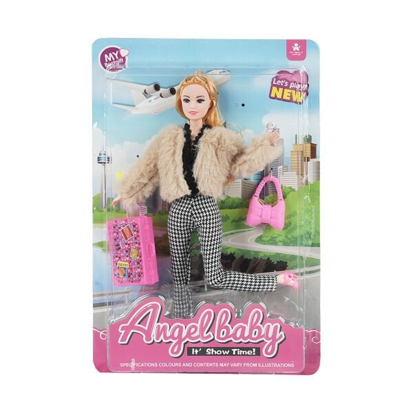 Angel Baby Aksesuarlı Model Bebek (3 Asorti)