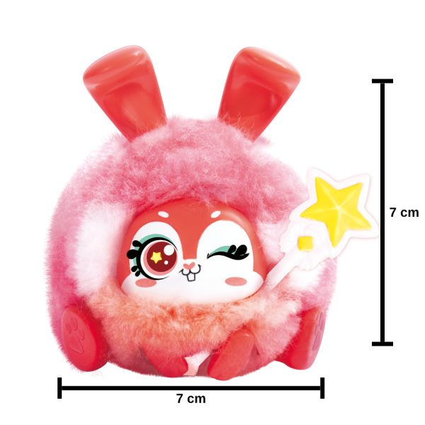 Furry Fun Sweet Dream Kendin Tasarla Işıklı Anahtarlık (6 Asorti)