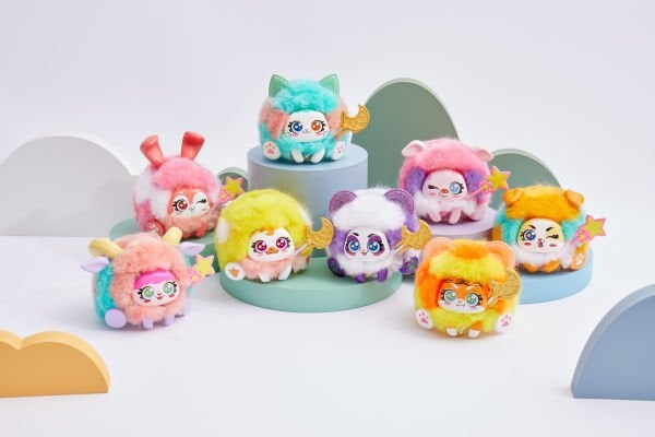 Furry Fun Sweet Dream Kendin Tasarla Işıklı Anahtarlık (6 Asorti)