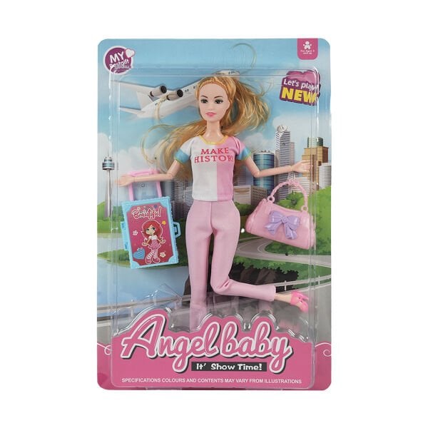 Angel Baby Aksesuarlı Model Bebek (3 Asorti)