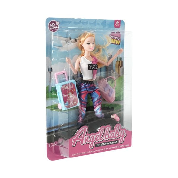 Angel Baby Aksesuarlı Model Bebek (3 Asorti)