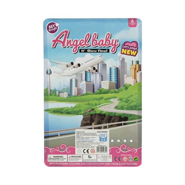 Angel Baby Aksesuarlı Model Bebek (3 Asorti)
