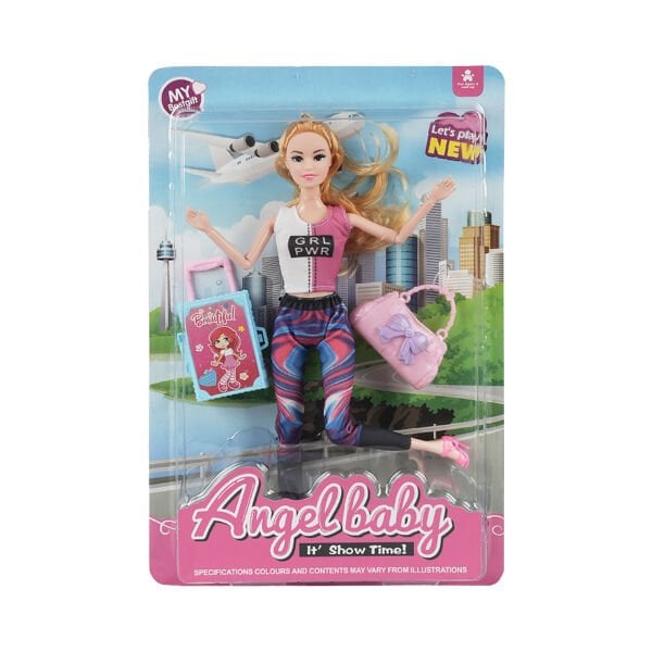 Angel Baby Aksesuarlı Model Bebek (3 Asorti)