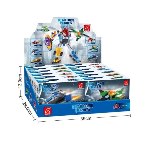 Titan Form Heroes Set 84 Parça