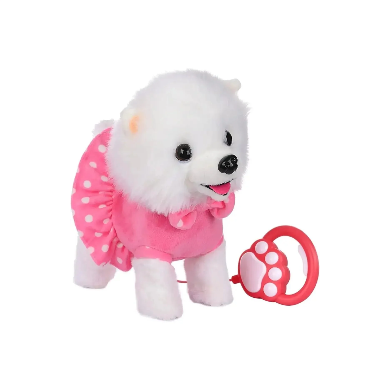 Pilli Sesli Yürüyen Sevimli Köpek Puffy