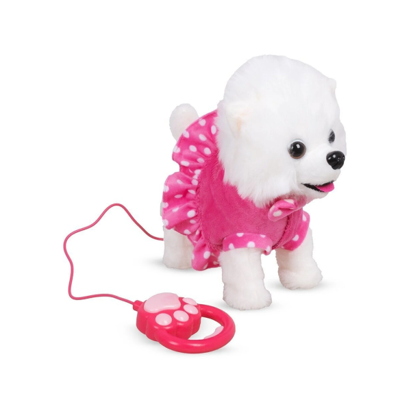 Pilli Sesli Yürüyen Sevimli Köpek Puffy