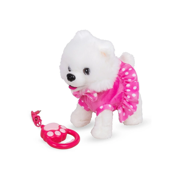 Pilli Sesli Yürüyen Sevimli Köpek Puffy