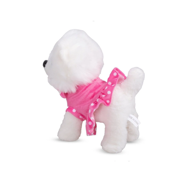 Pilli Sesli Yürüyen Sevimli Köpek Puffy