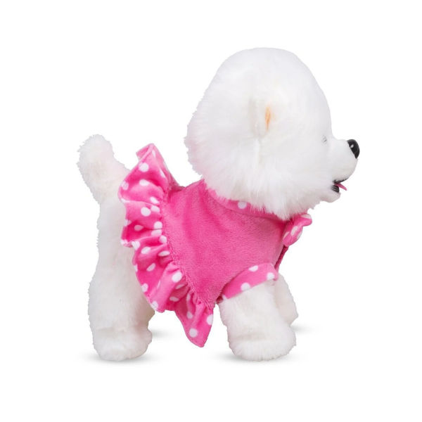 Pilli Sesli Yürüyen Sevimli Köpek Puffy