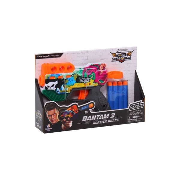 4'lü Dart Atan Desenli Tabanca