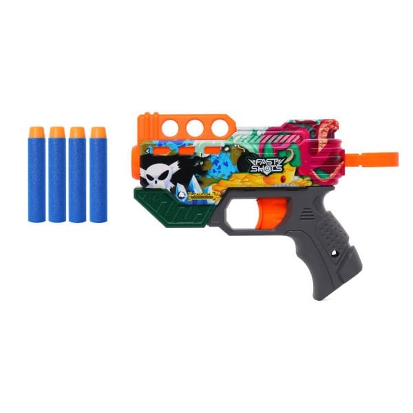 4'lü Dart Atan Desenli Tabanca