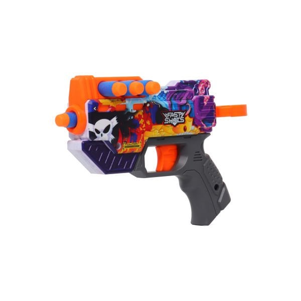 4'lü Dart Atan Desenli Tabanca