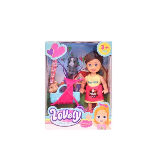 Sevimli Bebek ve Evcil Hayvan Köpek Seti