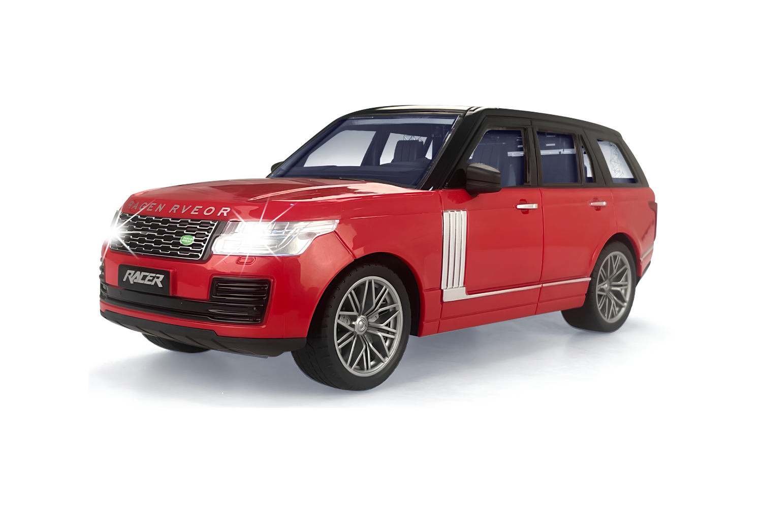 Velocity X Işıklı ve Sesli Araba - Kırmızı