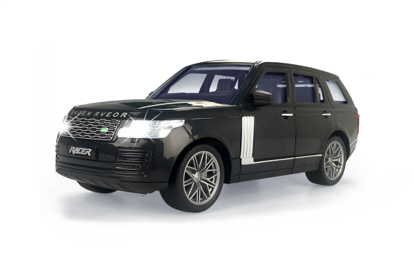 Velocity X Işıklı ve Sesli Araba - Siyah