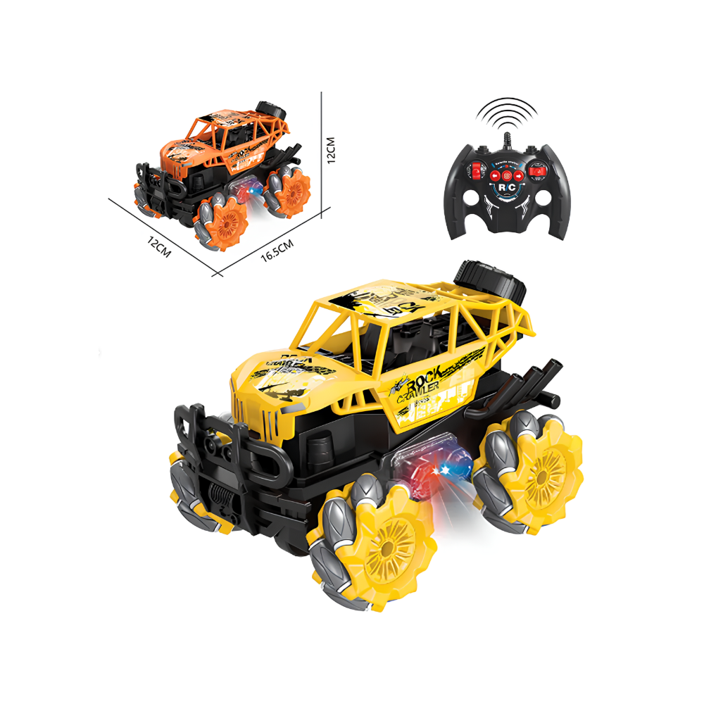 1:36 Uzaktan Kumandalı Drift Car - Turuncu & Sarı