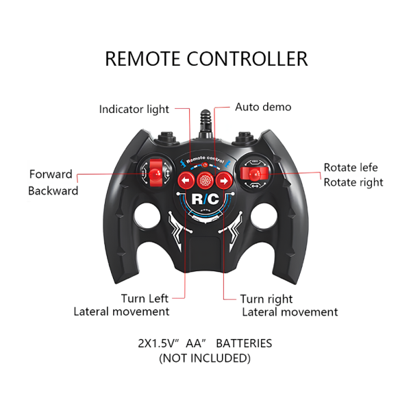 1:36 Uzaktan Kumandalı Drift Car - Turuncu & Sarı