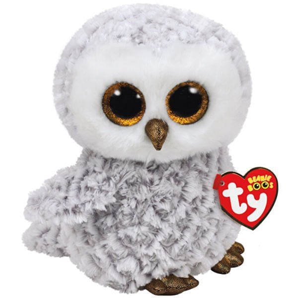 TY Beanie Boos Beyaz Baykuş Owlette Peluş 15 cm.