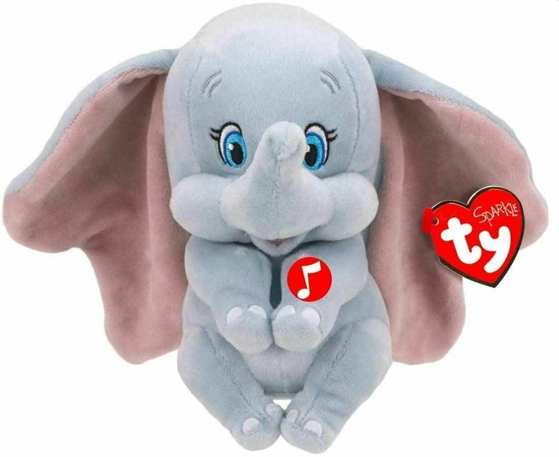 TY Sparkle Sesli Fil Dumbo Peluş 20 cm.