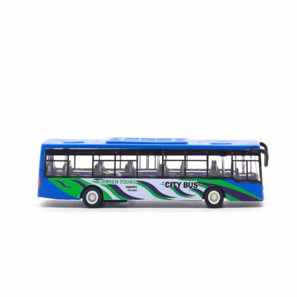 City Bus Metal Yolcu Otobüsü (2 Asorti)