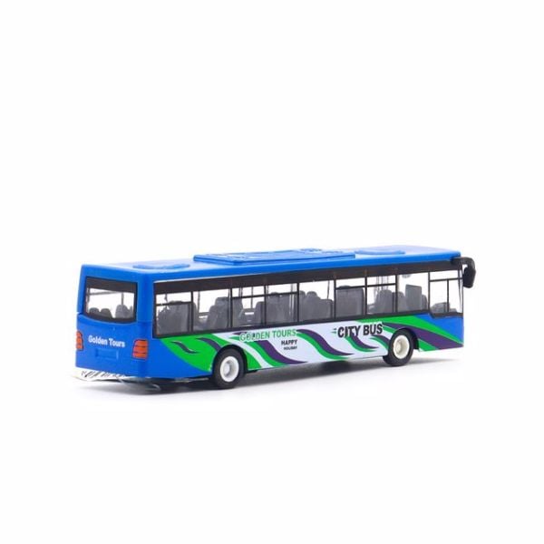 City Bus Metal Yolcu Otobüsü (2 Asorti)