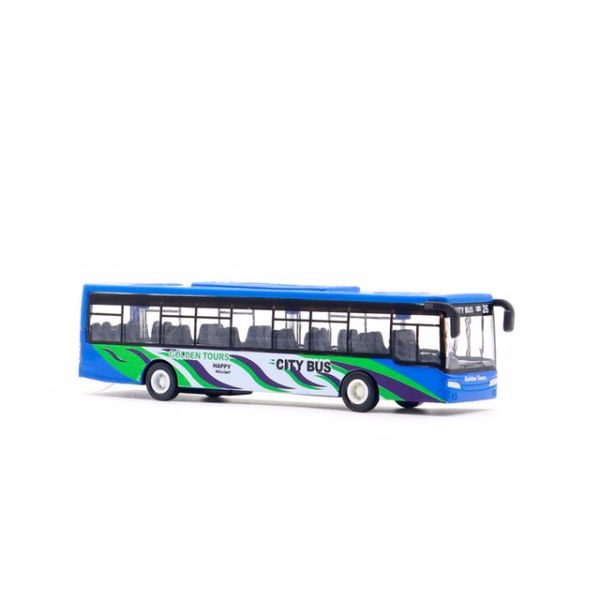 City Bus Metal Yolcu Otobüsü (2 Asorti)