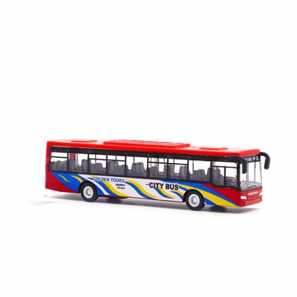 City Bus Metal Yolcu Otobüsü (2 Asorti)