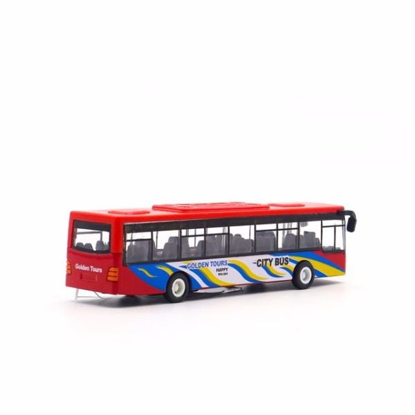 City Bus Metal Yolcu Otobüsü (2 Asorti)