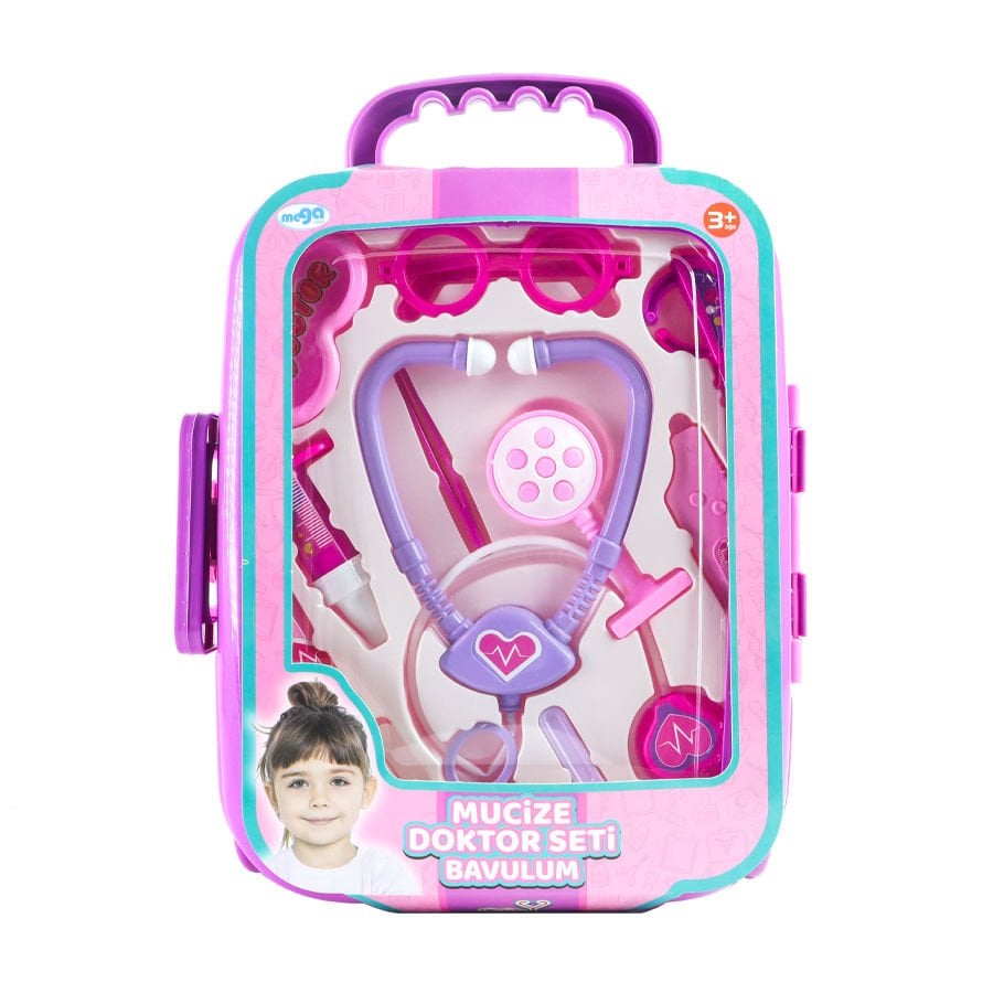 Mucize Doktor Seti Bavulum Pembe
