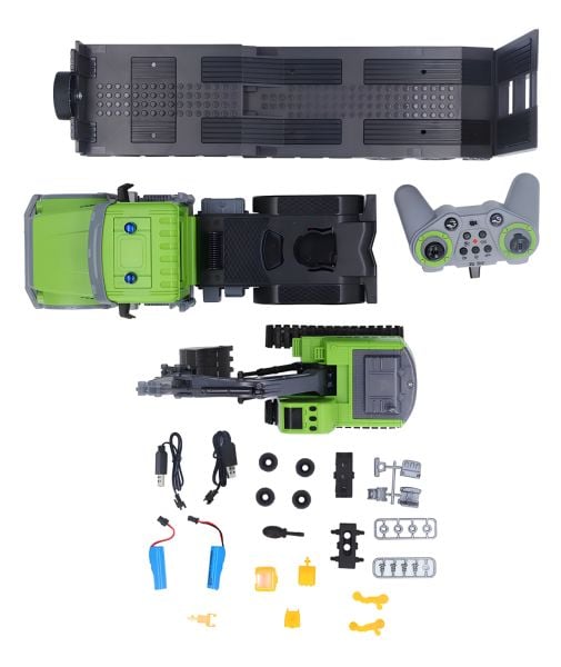 1:12 Uzaktan Kumandalı Kepçe Taşıma Aracı