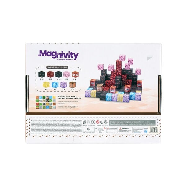 86 Parça Rock Temalı Manyetik Bloklar