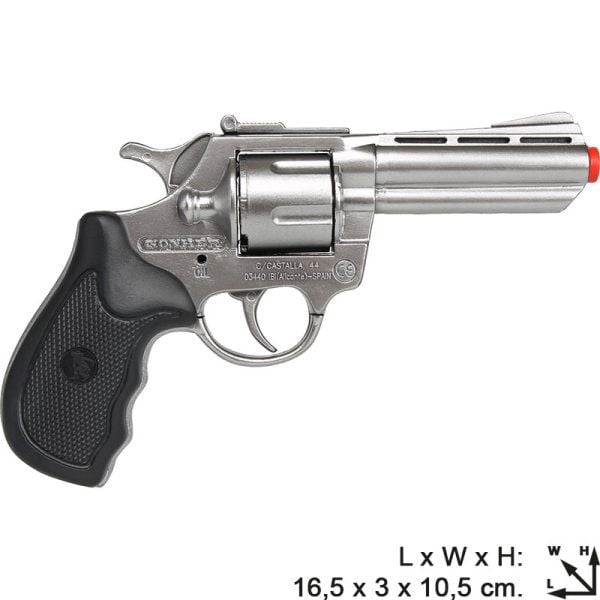 8'li Kılıflı Polis Revolver