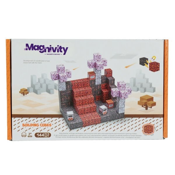 144 Parça Rock Temalı Manyetik Bloklar