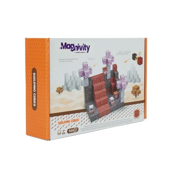 144 Parça Rock Temalı Manyetik Bloklar