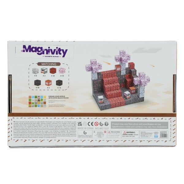 144 Parça Rock Temalı Manyetik Bloklar