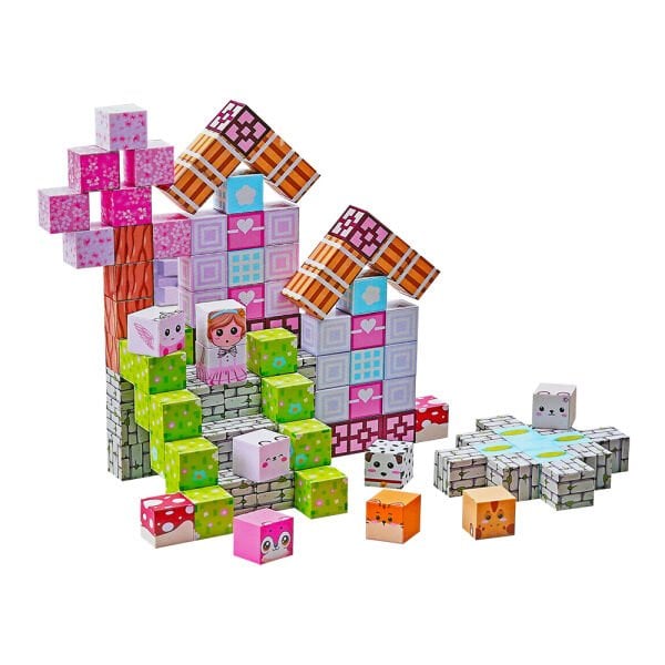 113 Parça Prenses Temalı Manyetik Bloklar