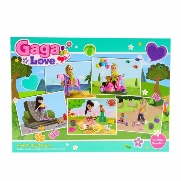 Gaga Love ve Köpeği Motosiklet Gezisi
