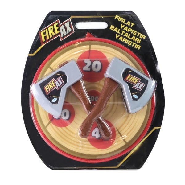 Fire Ax Hedefli Cırtlı Balta Seti